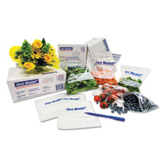 Food Bags, 24 qt, 1 mil, 12" x 30", Clear, 500/Carton