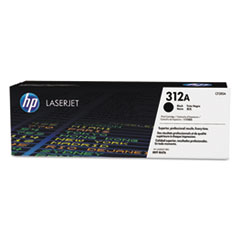 HP 312A, (CF380A) Black Original LaserJet Toner Cartridge