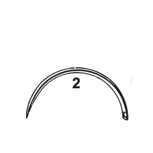 Mayo's Catgut 1/2 Circle Taper Point Needles, CS Disposable Suture, Non-Sterile Stainless SteelSize: 2,3,4,5,6