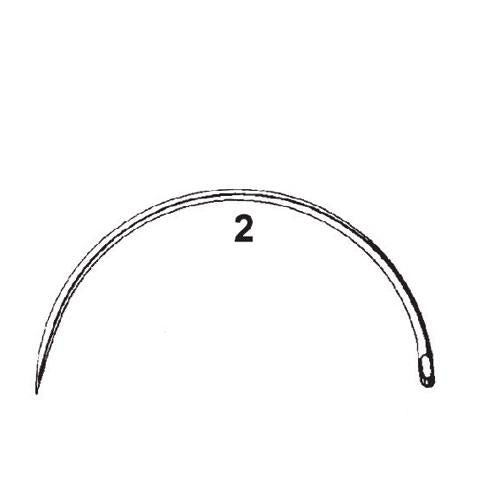 Ferguson's 1/2 Circle Taper Point Needles, CS Disposable Suture, Non-Sterile Stainless SteelSize: 2,4,6,8,10,12,14,16,18,20,22