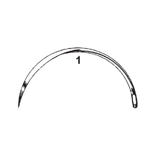 Martin's Uterine 1/2 Circle Cutting Edge Needles, CS Disposable Suture, Non-Sterile Stainless SteelSize: 1,2,3,8