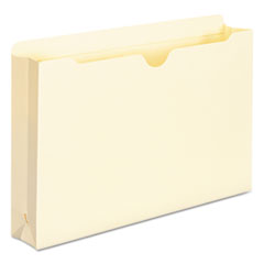 Manila File Jackets, 2-Ply Straight Tab, Legal Size, Manila, 50/Box