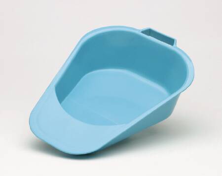 Bedpan Fracture Large w/Hndl Blue 6/cs 4