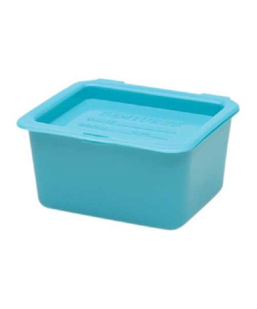 Cup Denture Living Hinge Blue 24/cs 72/p