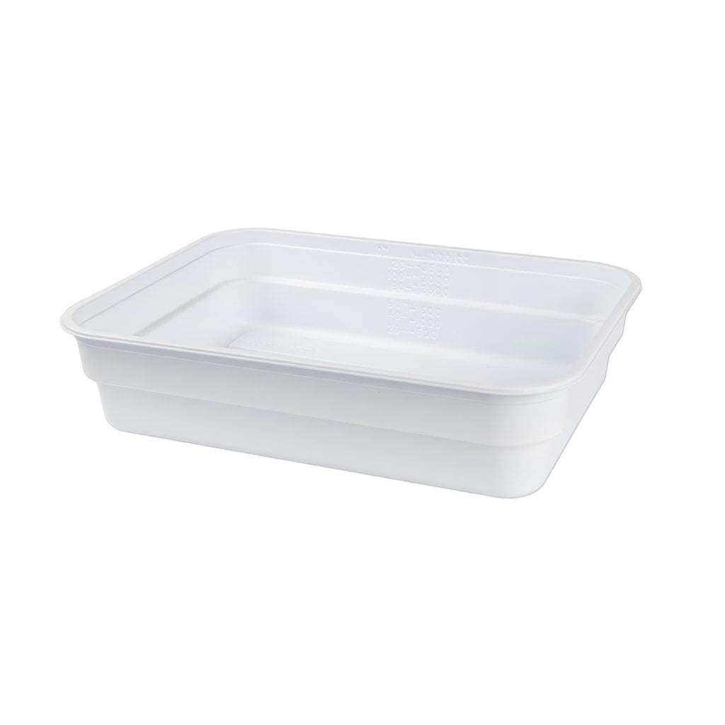 Lid Placenta Basin 02010 White 100/cs 16