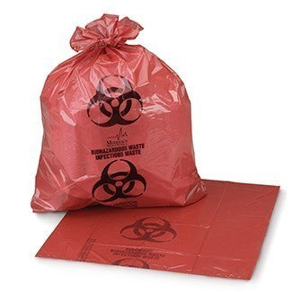 Bag: Bio 38X45 1.0Ml Red Pr 100/Cs