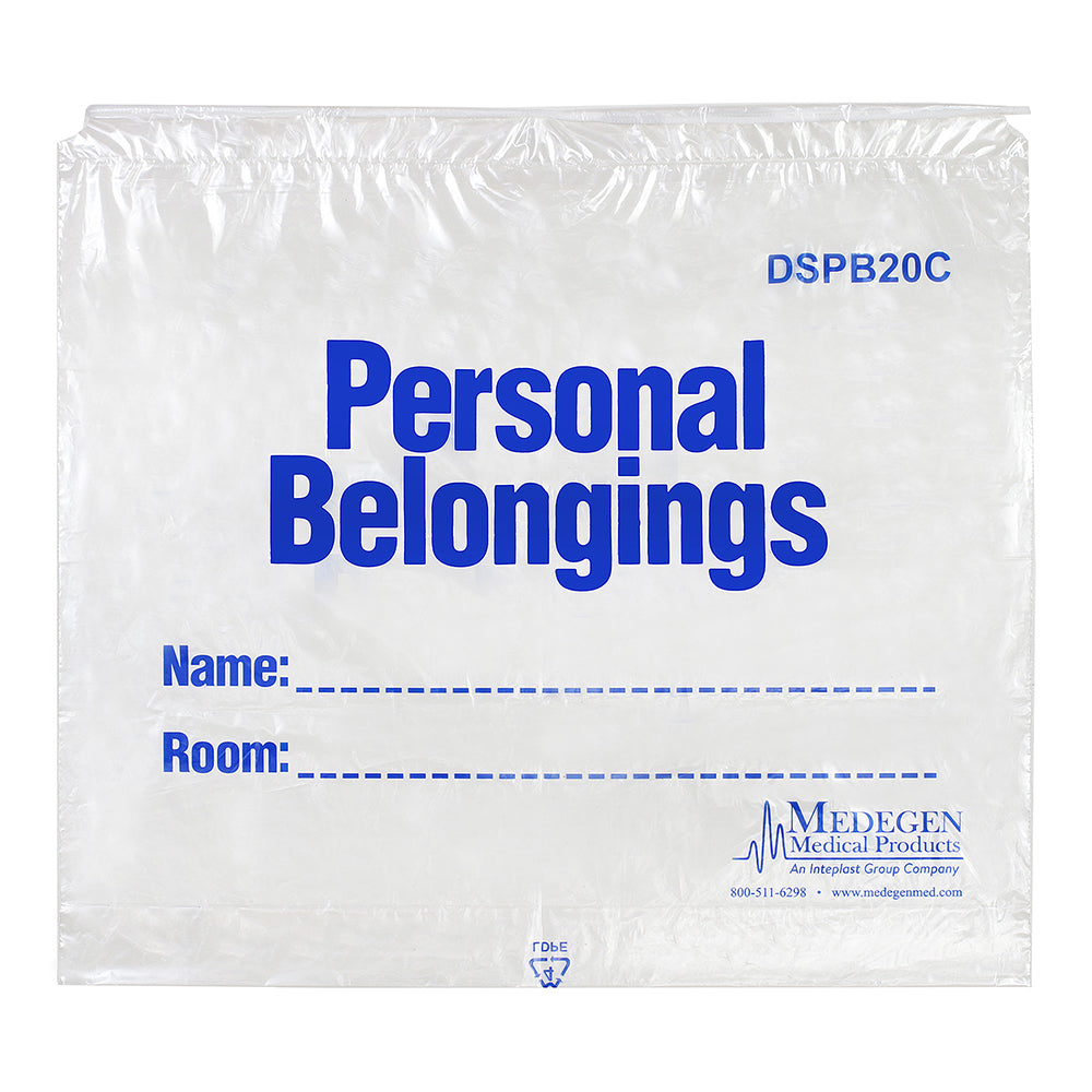 Bag: PBB 20x20+4 Wht/Blu & Blk DS 250/cs