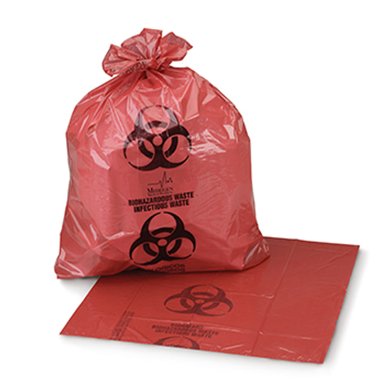 Bag: Bio 34X46 1.1Ml Red Pr 100/Cs