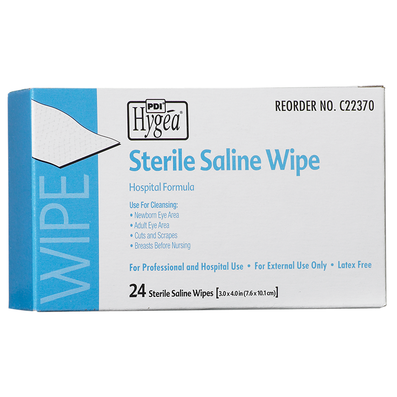 Hygea® Sterile Saline Wipe