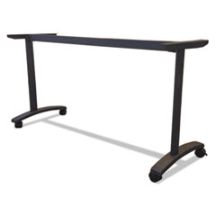 Alera Valencia Series Training Table T-Leg Base, 54w x 19.75d x 28.5h, Black