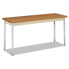 Utility Table, Rectangular, 60w x 20d x 29h, Harvest/Putty