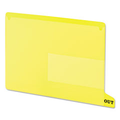 Smead Outguides, Bottom Tab, Legal Size, Red (63950