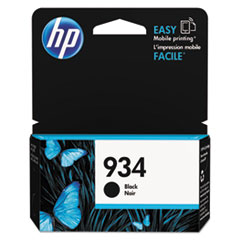 HP 934, (C2P19AN) Black Original Ink Cartridge