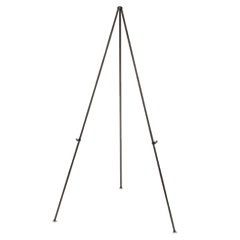 Instant Easel, 61.5" High, Black, Steel, Lightweight