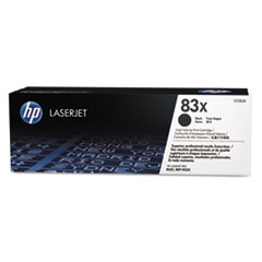 HP 83X, (CF283X) High-Yield Black Original LaserJet Toner Cartridge