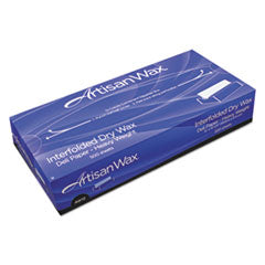 ArtisanWax Interfolded Dry Wax Deli Paper, 10 x 10.75, White, 500/Box, 12 Boxes/Carton