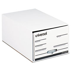 Economy Storage Drawer Files, Legal Files, White, 6/Carton