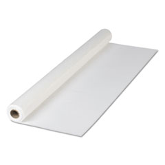 Plastic Roll Tablecover, 40" x 300 ft, White