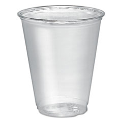 Ultra Clear PETE Cold Cups, 7 oz, Clear, 50/Pack