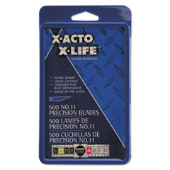 No. 11 Bulk Pack Blades for X-Acto Knives, 500/Box