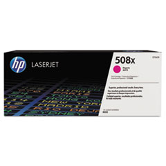 HP 508X, (CF363X) High-Yield Magenta Original LaserJet Toner Cartridge