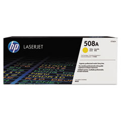 HP 508A, (CF362A) Yellow Original LaserJet Toner Cartridge