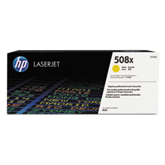 HP 508X, (CF362X) High-Yield Yellow Original LaserJet Toner Cartridge