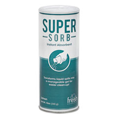 Super-Sorb Liquid Spill Absorbent, Lemon Scent, 720 oz, 12 oz Shaker Can