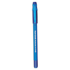 FlexGrip Ultra Recycled Ballpoint Pen, Stick, Medium 1 mm, Blue Ink, Blue Barrel, Dozen