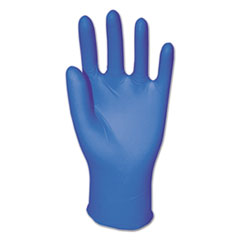 Disposable General-Purpose Powder-Free Nitrile Gloves, X-Large, Blue, 5 mil, 1,000/Carton