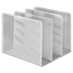 Urban Collection Punched Metal File Sorter, 3 Sections, Letter Size Files, 8 Urban Collection Punched Metal File Sorter, 3 Sections, Letter Size Files, 8