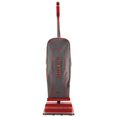 U2000RB-1 Upright Vacuum, 12" Cleaning Path, Red/Gray