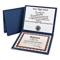 Diploma Cover, 12.5 x 10.5, Navy