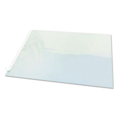 Second Sight Clear Plastic Desk Protector, with Hinged Protector, 25.5 x 21, Clear