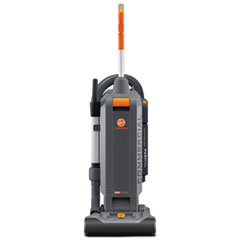 HushTone Vacuum Cleaner with Intellibelt, 13" Cleaning Path, Gray/Orange