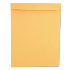 Catalog Envelope, 28 lb Bond Weight Kraft, #13 1/2, Square Flap, Gummed Closure, 10 x 13, Brown Kraft, 250/Box