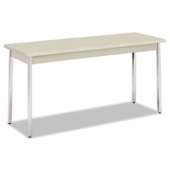 Utility Table, Rectangular, 60w x 20d x 29h, Light Gray