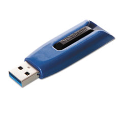 V3 Max USB 3.0 Flash Drive, 128 GB, Blue