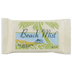 Face and Body Soap, Beach Mist Fragrance, # 1 1/2 Bar, 500/Carton