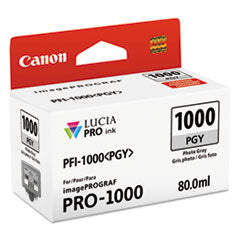 0553C002 (PFI-1000) Lucia Pro Ink, Photo Gray