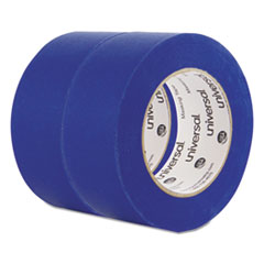 Premium Blue Masking Tape with UV Resistance, 3" Core, 48 mm x 54.8 m, Blue, 2/Pack