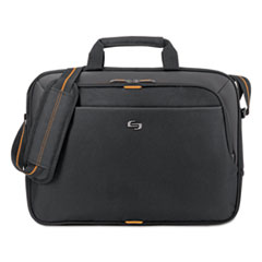 Urban Slim Brief, Fits Devices Up to 15.6", Polyester, 16.5 x 2 x 11.75, Black