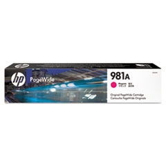 HP 981A, (J3M69A) Magenta Original PageWide Cartridge