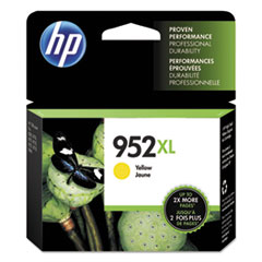 HP 952XL, (L0S67AN) High-Yield Yellow Original Ink Cartridge