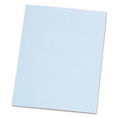 Quadrille Pads, Quadrille Rule (8 sq/in), 50 White (Heavyweight 20 lb Bond) 8.5 x 11 Sheets