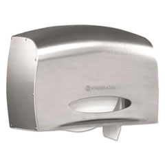 Pro Coreless Jumbo Roll Tissue Dispenser, EZ Load, 14.38 x 6 x 9.75, Stainless Steel