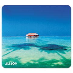 Naturesmart Mouse Pad, 8.5 x 8, Tropical Maldives Design