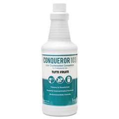 Conqueror 103 Odor Counteractant Concentrate, Tutti-Frutti, 32 oz Bottle, 12/Carton