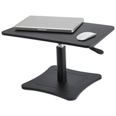 DC230 Adjustable Laptop Stand, 21" x 13" x 12" to 15.75", Black, Supports 20 lbs