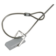 Desk Mount Cable Anchor, Gray/White